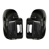 HR3 Black Quartz 2016UL Vented Lower Fairing Kit For Harley Touring Models 2014-2023 (Fits water cooled models)